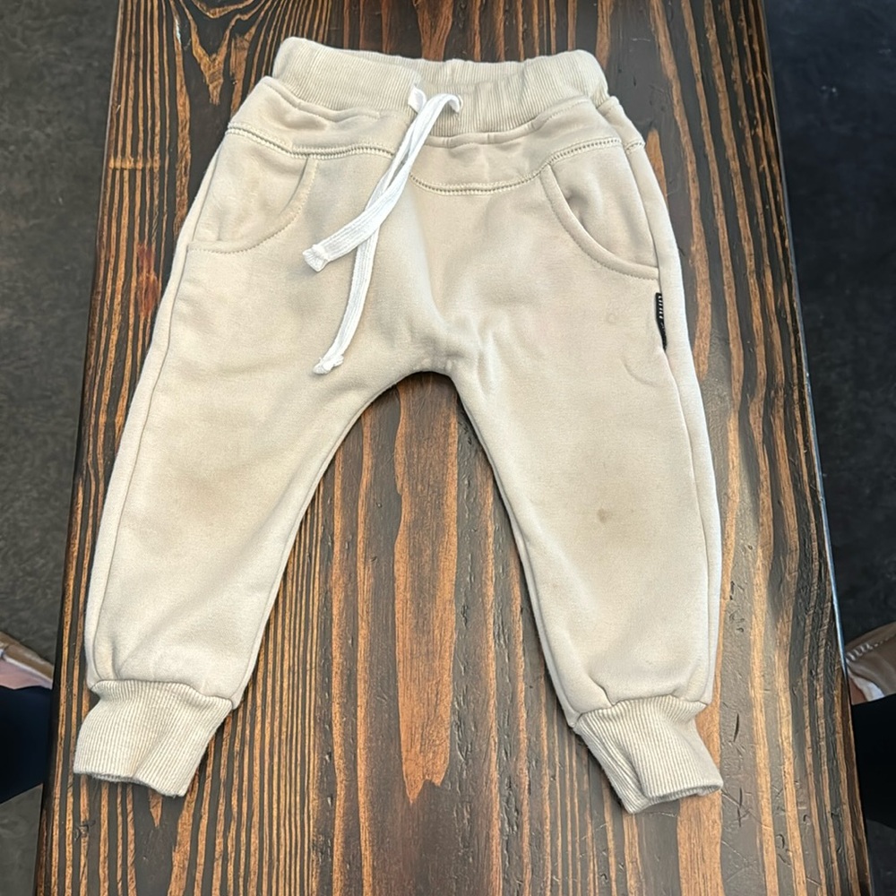 Little Bipsy- Fleece Lined Joggers Size 2T-3T